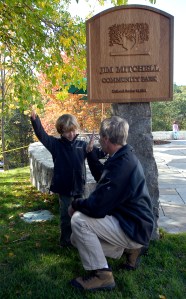 Jim Mitchell Park sign