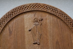 St. Brigid of Kildare sign-detail